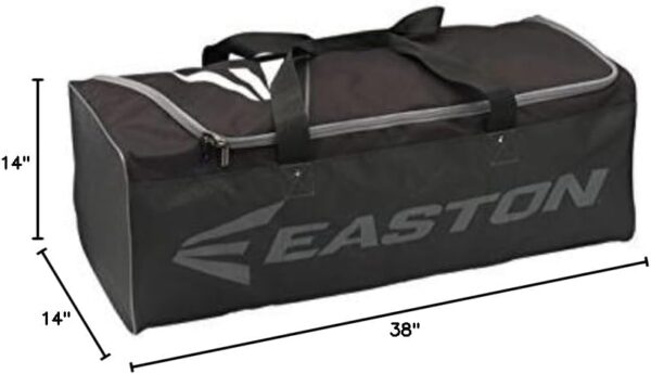 Easton | E100G TEAM EQUIPMENT DUFFLE BAG | Baseball & Fastpitch Softball | Black - Image 4