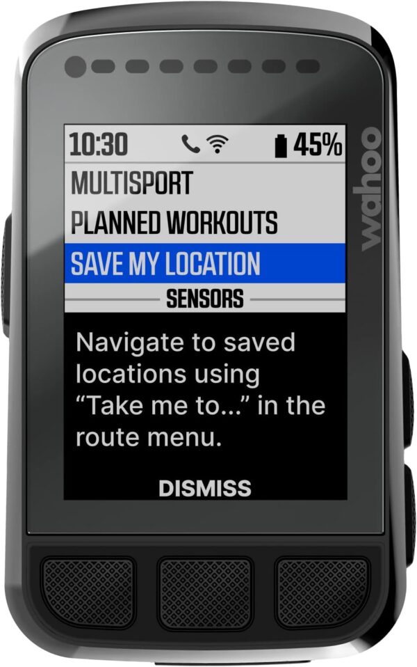 Wahoo ELEMNT Bolt V2 GPS Cycling/Bike Computer, Black - Image 30