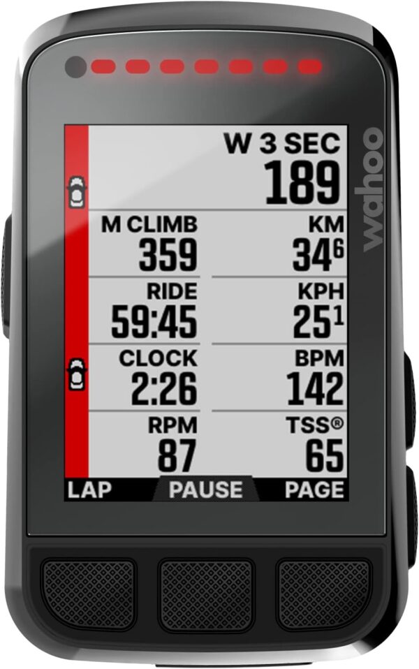 Wahoo ELEMNT Bolt V2 GPS Cycling/Bike Computer, Black - Image 14