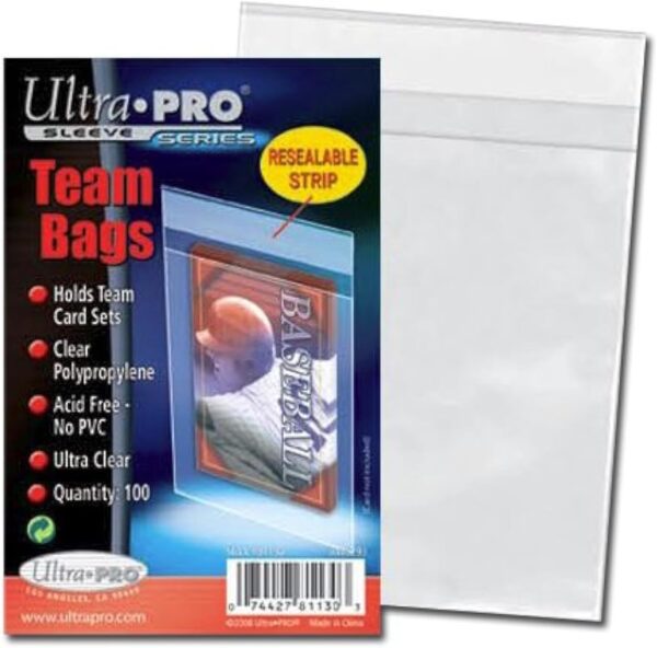 400 Ultra Pro Standard Team Bags 4 Packs of 100 New Team Set Lot Value Pack - Image 2