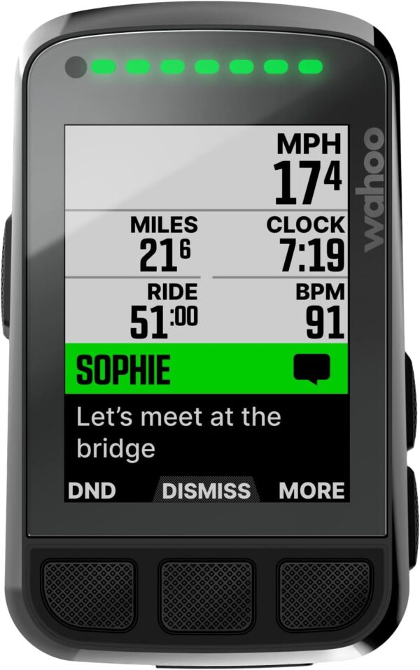 Wahoo ELEMNT Bolt V2 GPS Cycling/Bike Computer, Black - Image 16