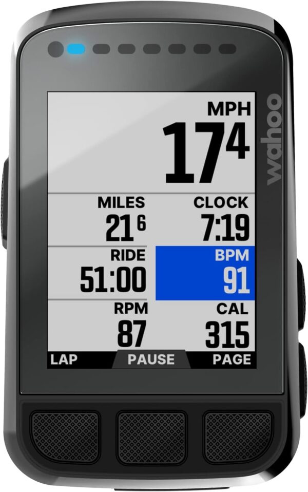 Wahoo ELEMNT Bolt V2 GPS Cycling/Bike Computer, Black - Image 6