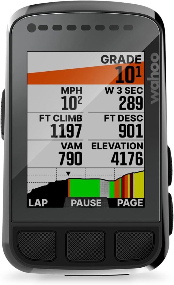 Wahoo ELEMNT Bolt V2 GPS Cycling/Bike Computer, Black - Image 56