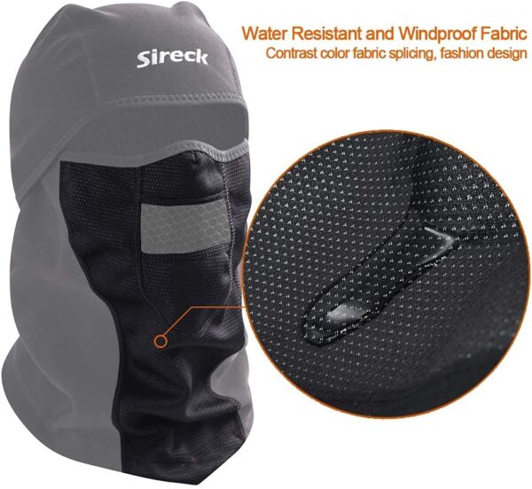 Cold Weather Balaclava Ski Mask, Water Resistant and Windproof Fleece Face Thermal , Hunting Cycling Motorcycle Neck Warmer Hood Winter Gear for Men Women - Image 6