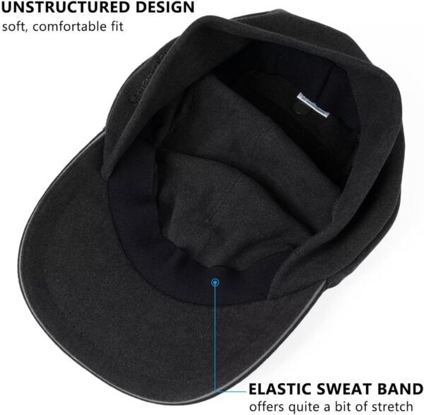 GADIEMKENSD Women's Winter Reflective Fleece Ponytail Hat with Drop Down Ear Warmer - Image 6