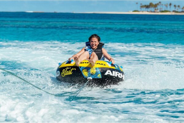 AIRHEAD Blast Towable Tube for Boating with 1-4 Rider Options - Image 2