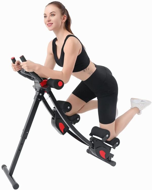 Fitlaya Fitness ab Machine, ab Workout Equipment for Home Gym, Height Adjustable ab Trainer, Foldable Fitness Equipment. - Image 2