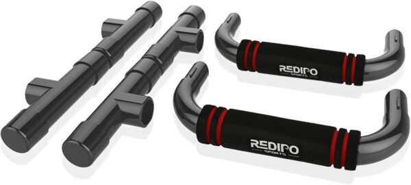 Push Up Bars Strength Training - Workout Stands With Ergonomic Push-up Bracket Board with Non-Slip Sturdy Structure Portable for Home Fitness Training, Push Up Stands Handle for Floor Workouts - Image 7
