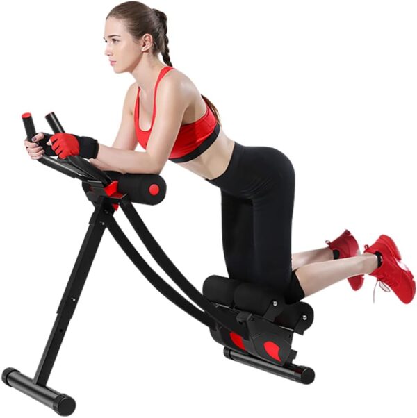 Fitlaya Fitness ab Machine, ab Workout Equipment for Home Gym, Height Adjustable ab Trainer, Foldable Fitness Equipment. - Image 6