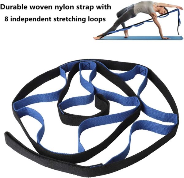 Foam Roller Set - High Density Back Roller, Muscle Roller Stick,2 Foot Fasciitis Ball, Stretching Strap, Massage Ball for Whole Body Physical Therapy & Exercise, Yoga, Back Pain, Leg, Deep Tissue - Image 6