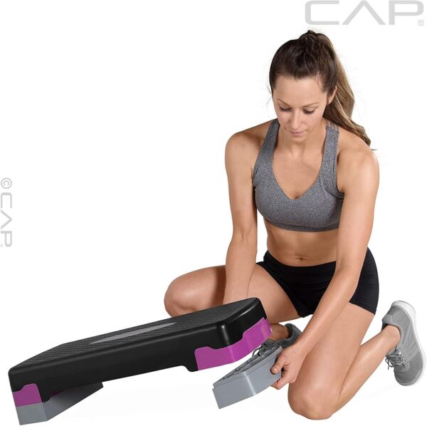 Tone Fitness Compact Aerobic Step Platform | Exercise Step - Image 6