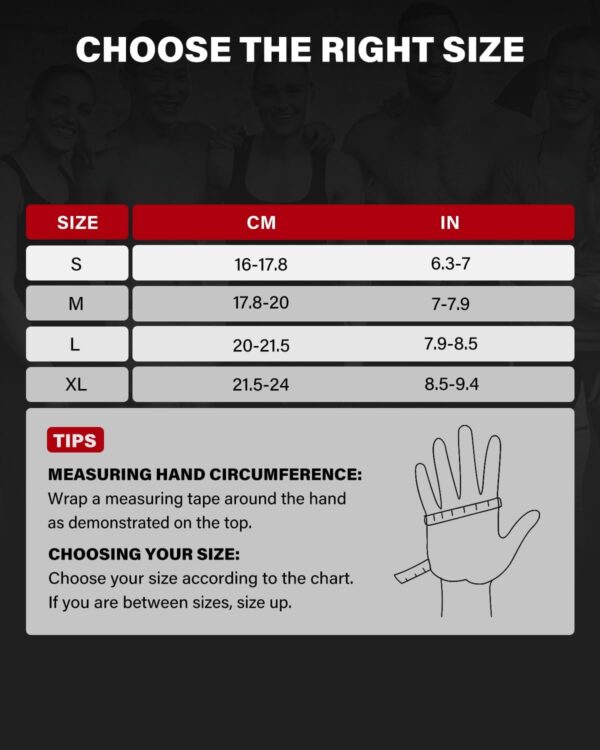 VINSGUIR Workout Gloves for Men and Women, Weight Lifting Gloves with Excellent Grip, Lightweight Gym Gloves for Weightlifting, Cycling, Exercise, Training, Pull ups, Fitness, Climbing and Rowing - Image 6