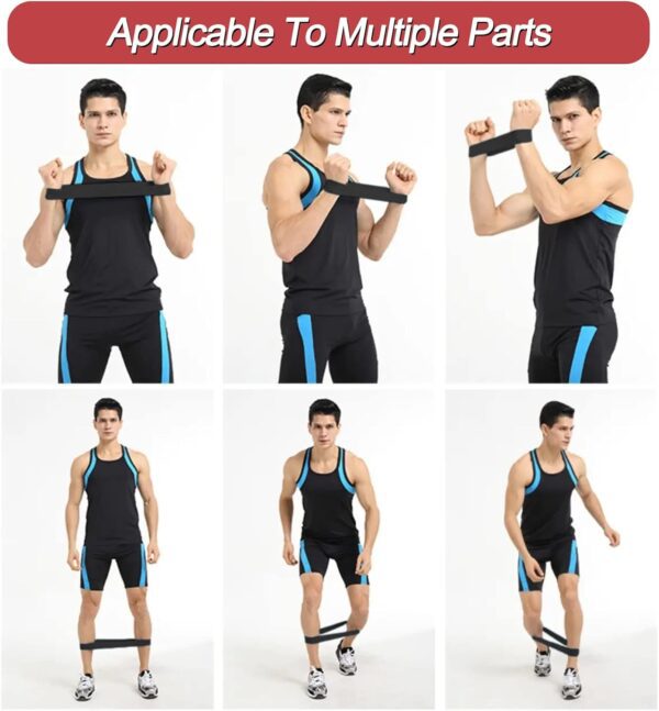 Thigh Master 35lb Pelvic Floor Muscle Repair Trainer Kegel Inner Thigh Exercise Workout Equipment Pilates for Home Workouts Hip Under Desk Exercise Men Women with Band - Image 5
