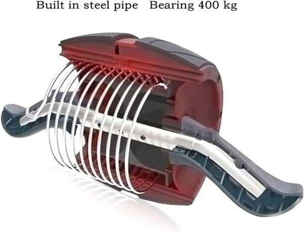 Perfect Fitness Ab Carver Roller Wheel With Built In Spring Resistance, At Home Core Workout Equipment - Image 3