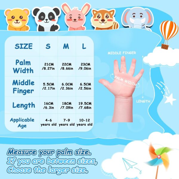 Winter Gloves for Boys Girls Kids Snow Gloves Toddler Waterproof Gloves for Snowboarding - Image 6