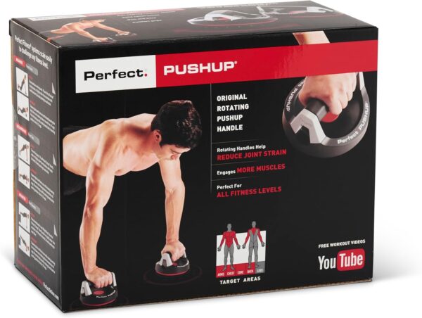 Perfect Fitness Perfect Pushup Rotating Push Up Handles – Enhance Your Workout And Engage More Muscles With Ergonomic Design - Image 7