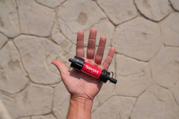 Sawyer Products SP120 Mini Water Filtration System, Filter and Cleaning Plunger only, Single, Red - Image 6