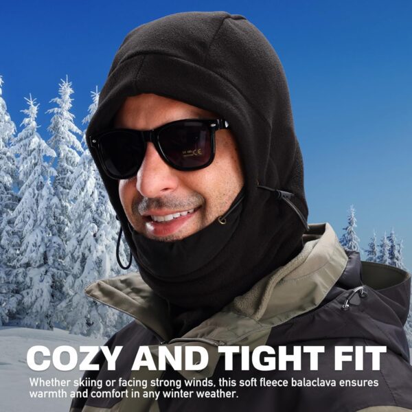 Winter Face Mask for Men Women,Balaclava Ski Mask for Cold Weather, Snowboarding Gear,Snowboard Mask - Image 6