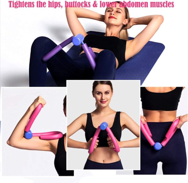 Thigh Master,Home Fitness Equipment,Workout Equipment of Arms,Inner Thigh Toners Master,Trimmer Thin Body,Leg Exercise Equipment,Arm Trimmers,Best for Weight Loss[Upgrade Version] - Image 7