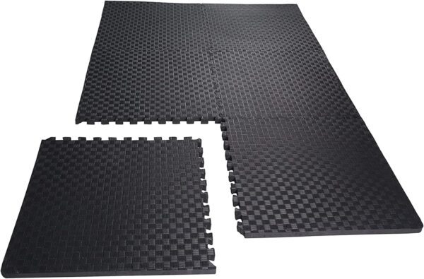 BalanceFrom Puzzle Exercise Mat with EVA Foam Interlocking Tiles for MMA, Exercise, Gymnastics and Home Gym Protective Flooring, Multiple Colors and Sizes - Image 3