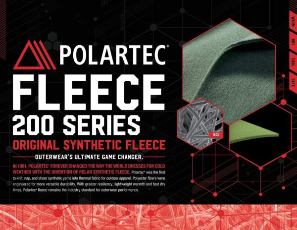 281Z Hiking Warm 6 inch Boot Liner Socks - Military Tactical Outdoor Sport - Polartec Fleece Winter Socks - Image 4