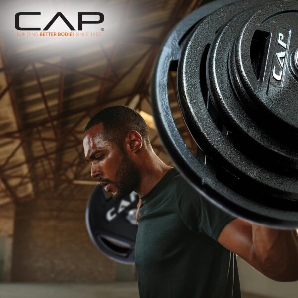 CAP Barbell 2-Inch Olympic Grip Weight Plate | Multiple Options - Image 5