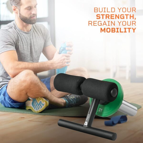 LifePro Nordic Curl Workout Bench Home Gym Hamstring Machine & Tibialis Trainer - Strengthen Ankles, Improve Flexibility, Balance & Stability for Faster Running, Walking & Enhanced Movement Control - Image 6