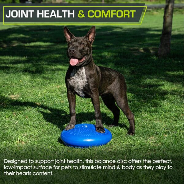 ProsourceFit Core Balance Disc Trainer, 14” Diameter with Pump for Improving Posture, Fitness, Stability - Image 6