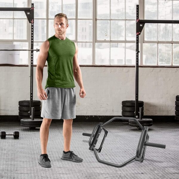 CAP Barbell Olympic Trap Bar and Shrug Bar for Deadlifts - Image 7