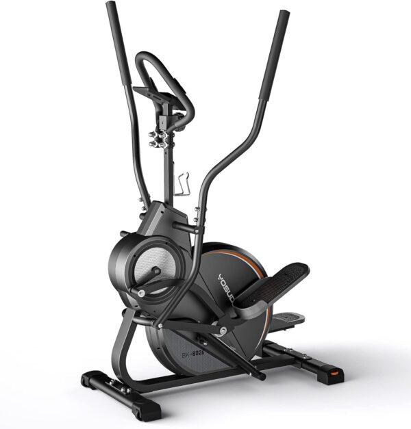 YOSUDA Pro Cardio Climber Stepping Elliptical Machine, 3-in-1 Elliptical Machine Stair Stepper Trainer, Total Body Fitness Cross Trainer with Quiet Magnetic Driving System, 16 Resistance - Image 8