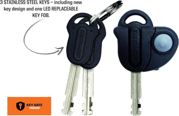 Kryptonite New York Fahgettaboudit Chain 1415 & New York Disc Lock - Image 4