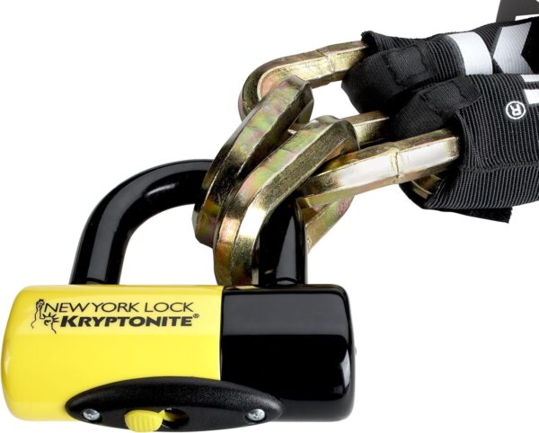 Kryptonite New York Fahgettaboudit Chain 1415 & New York Disc Lock - Image 6