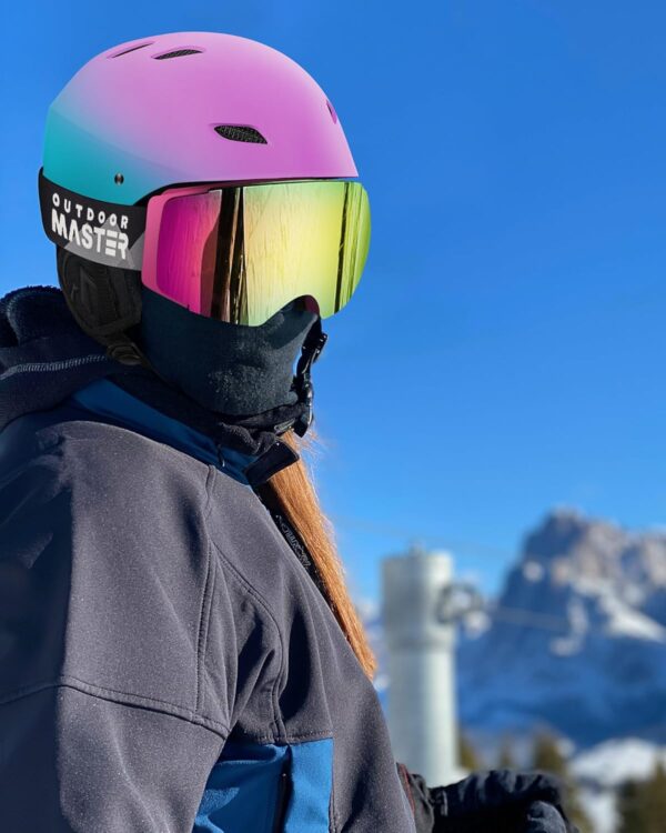 OutdoorMaster Ski Helmet Set,Kelvin Ski Helmet with Ski Goggles PRO - Snowboard Helmet Set for Men, Women & Youth - Image 6