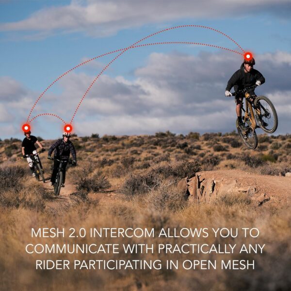 Sena M1 / M1 EVO Bluetooth and Mesh Intercom Smart Communications Mountain Bike Helmets - Image 5